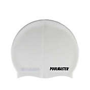 Swim Central 8.5&quot; White Swim Cap for Swimming Pools and Spas for Teens and Adults