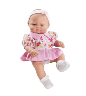 Ann Lauren Dolls Little Handful Baby Doll with Floral Dress