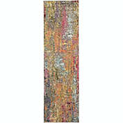 Nourison Celestial 2&#39;X6&#39; (6&#39; Runner) Sunset Area Rug Colorful Contemporary Abstract by Nourison