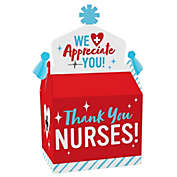 Thank You Nurses - Treat Box Party Favors - Nurse Appreciation Week Goodie Gable Boxes - Set of 12