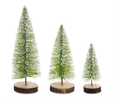 Melrose Home Decorative Mini Table Tree (Set of 12) 6.25"H, 9"H, 10.5"H Plastic