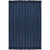 PiccoCasa Classic Thermal Insulated French Door Curtain Side Panel, Blackout Door Curtain Drape Room Darkening for Glass Doors with Tieback, 1 Panel Navy Blue W54" x L72"
