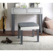 Inspired Home Beckham  Vanity Table with Stool Set