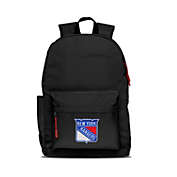 Mojo Licensing LLC New York Rangers Lightweight 17" Campus Laptop Backpack - Ideal for the Gym, Work, Hiking, Travel, School, Weekends, and Commuting