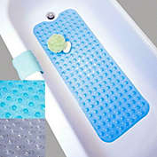 Kitcheniva Extra Long Bath Tub Non Slip Safety Skid Shower Protection, Blue
