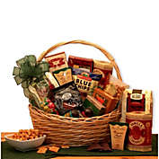GBDS The Crowd Pleaser Snack Gift Basket- snack basket - snack gift basket