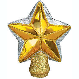 Old World Christmas Small Star Tree Top Glass Blown Ornament