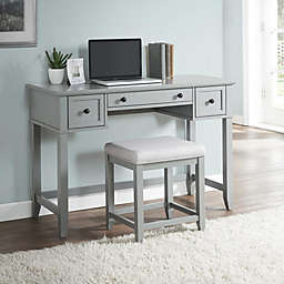 Crosley Furniture  Vista Desk Gray