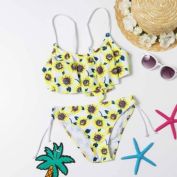 Benben Sunflower Bikini Bathing Suit