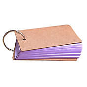 Infinity Merch Portable Buckle Binder Notes Flash Cards