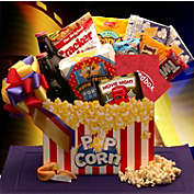GBDS Movie Night Mania  Gift Box - with 10.00 Redbox Gift Card - movie night gift basket