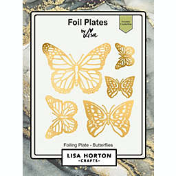 Lisa Horton --That Craft Place Lisa Horton Foil Plates  Butterflies