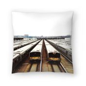 Railroad by Tanya Shumkina 16 x 16 Throw Pillow - Americanflat