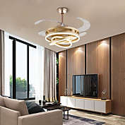 Stock Preferred Modern Ceiling Fan Light 42"w/ Remote