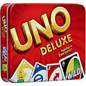 Mattel Games UNO Deluxe Card Game Tin GIFT KIDS FAMILY GAME