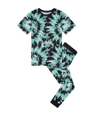 Sleep On It Boys Tie-Dye Super Soft Snug Fit 2-Piece Pajama Sleep Set