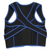 Protexx Waist Lower Back Neoprene Support Brace, Black - 31" x 16"