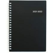WallDeca 2021-2022 Academic Planner - Annual Weekly & Monthly Planner, July 2021 - Aug 2022, 8.5" x 11" Full Paper Size, Flexible Cover, Notes Pages, Twin-Wire Binding (USA 8.5x11")