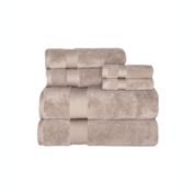 Classic Turkish Towels Genuine Cotton Soft Absorbent Luxury Becci 6 Piece Set With 2 Bath Towels, 2 Hand Towels, 2 Washcloths