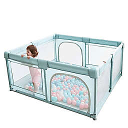 Stock Preferred 1.5*1.8m Foldable Portable Interactive Safety Baby Playpen