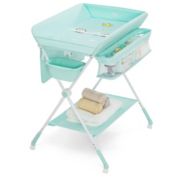 Gymax Foldable Baby Changing Table Infant Newborn Nursery Organizer w/ Water Basin