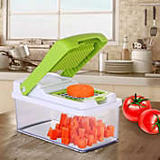 Infinity Merch Vegetable Slicer Set with 3 Blades Stainless Steel