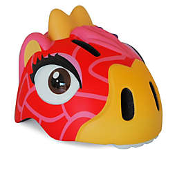 Crazy Safety   Bicycle Helmet for Kids   Red Giraffe   Head Size 19-21.5 inches (typically 3-8 years)   CPSC Certified