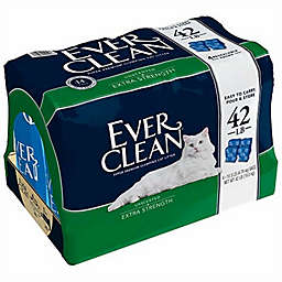 Ever Clean (#01012) Extra Strength Cat Litter, Unscented, 10.5 LB-Pack of 4