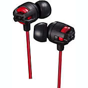 JVC XX Series HA-FX103M Wired In-Ear Headphones With Remote and Mic RED