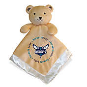 BabyFanatic Tan Security Bear - NBA Charlotte Hornets - Officially Licensed Snuggle Buddy