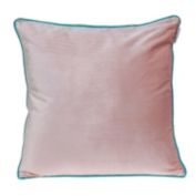 Nassau Collection 20" Multi Pink Transitional Reversible Throw Pillow