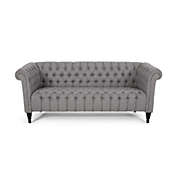GDF Studio Edgar Traditional Chesterfield Sofa with Tufted Cushions