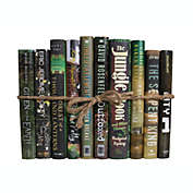 Booth & Williams Woodlands Dust Jacket Decorative Books, One Foot Bundle of Real, Shelf-Ready Books