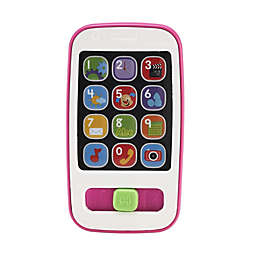 Fisher-Price Laugh & Learn Smart Phone - Pink, Light-Up Musical Pretend Phone