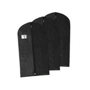 Infinity Merch Breathable Dustproof 40 Inch Garment Clothes Protector Bag Pk 3