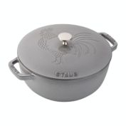 STAUB Cast Iron 3.75-qt Essential French Oven Rooster