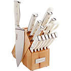 Alternate image 0 for Cuisinart Triple Rivet White 15-Piece Cutlery Set with Block