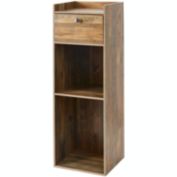 DormCo Yak About It Extra Tall Bookcase Table - Rustic
