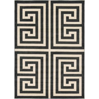 SUMMER INDOOR/OUTDOOR GREEK KEY TERRA MODERN FLOOR RUG RUNNER 60x230cm **NEW** 