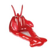 Swim Central Inflatable Scarlet Red Lobster Children's Swimming Pool Lounger, 47-Inch