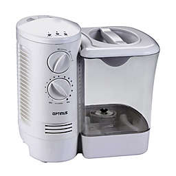 Optimus 2.5 Gallon Warm Mist Humidifier with Wicking Vapor System in White