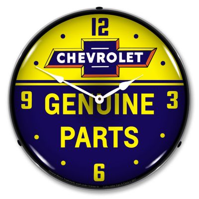 A Chevy Parts Wall Clock