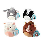 Squishmallows 5" Assorted Single - Receive 1 of 4 Styles - Horse, Pig, Donkey or Goat - Cute and Soft Farm Plush Stuffed Animals, Great Gift for Kids - Official Kellytoy - Ages 2+