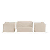 Crosley Furniture 4Pc Furniture Cover Set Tan