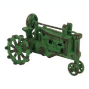Cheungs Home Decorative Green Cast Iron Tractor