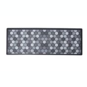 19.6 in. x 55 in. Anti-Fatigue Kitchen Runner Mat (Black/Gray)