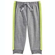 First Impressions Toddler Boy&#39;s Elastic Waist Side Stripe Jogger Pants Gray Size 3T