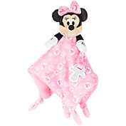 Kids Preferred Disney Baby Minnie Mouse Plush Stuffed Animal Snuggler Blanket - Pink