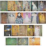 The Gifted Stationary Gustav Klimt Posters (13 x 19 In, 20 Pack)