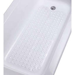 UBesGoo Bath Tub Mat Extra Long Anti Slip Bathroom Shower Clear Bathtub US